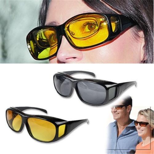 Night driving glasses with anti-glare and HD vision lenses Night driving glasses with anti-glare and HD vision lenses